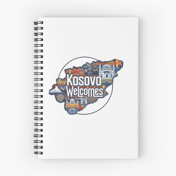 Item preview, Kosovo Welcomes Flag Map Pristina, Gjeravica Mountain designed and sold by AnimalsDH305.