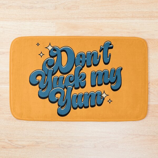 Item preview, Don't Yuck My Yum Illustrated Bookish Type  designed and sold by Magyarmelcsi Illustration.