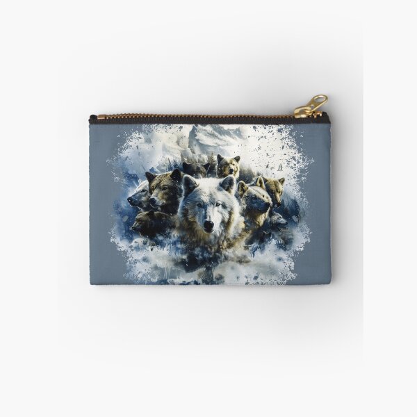 Item preview, WINTER WILDERNESS WOLVES BEARS BIRDS MOUNTAINS designed and sold by NikoDeeko.