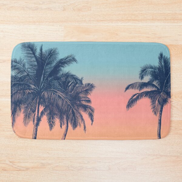 Item preview, Palm-tree sunset silhouette designed and sold by anytka.