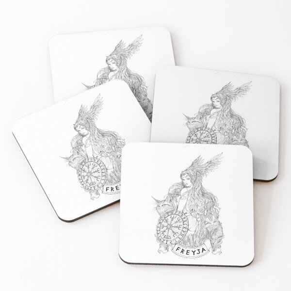 Item preview, Freyja (Freya) Norse Goddess Divine Feminine designed and sold by RunicArtShop.