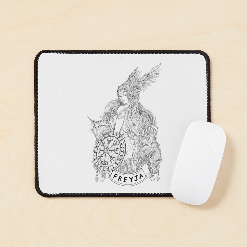 Item preview, Mouse Pad designed and sold by RunicArtShop.
