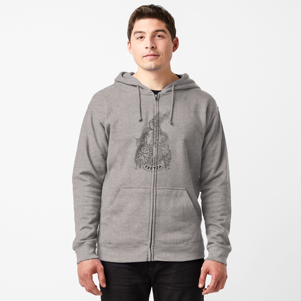 Item preview, Zipped Hoodie designed and sold by RunicArtShop.