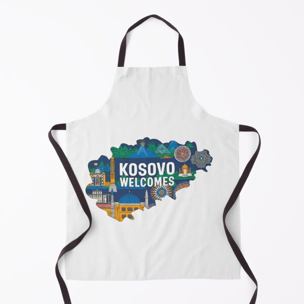 Item preview, Kosovo Welcomes Flag Map Pristina, Gjeravica Mountain designed and sold by AnimalsDH305.