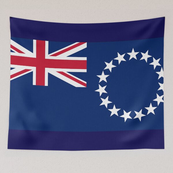 Item preview, Cook Islands Flag designed and sold by TinaJostDesigns.