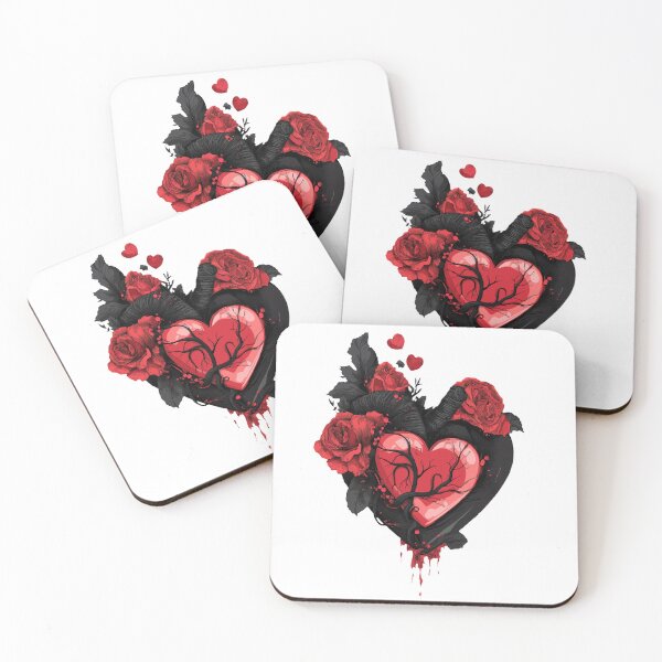 Item preview, Heart Love Goth Dark Romance designed and sold by ArtRealms.