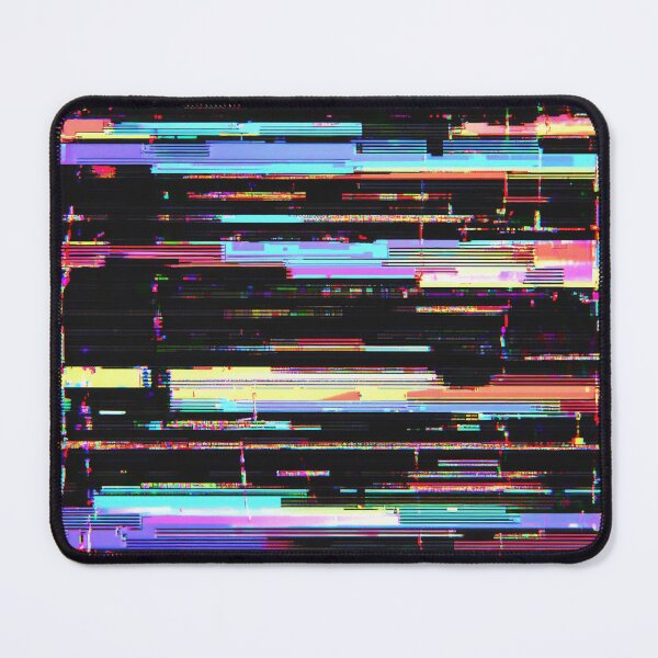 Item preview, Vivid glitch art on black designed and sold by anytka.