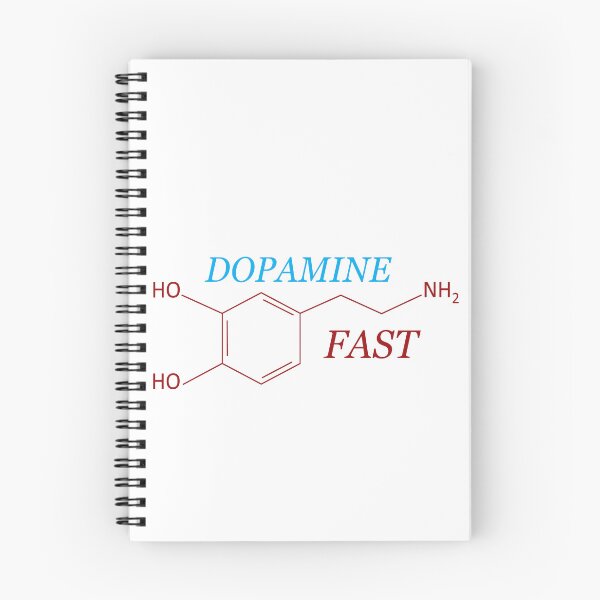 Item preview, Dopamine fast molecule structure chemist structural formula designed and sold by Alexaltay.
