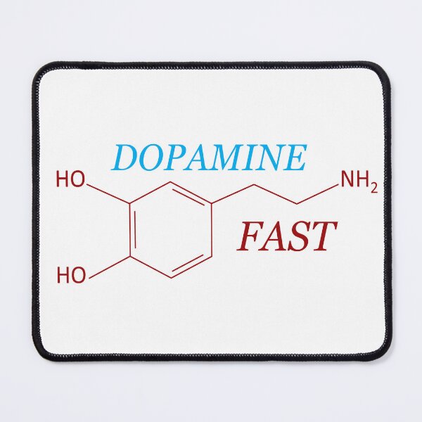 Item preview, Dopamine fast molecule structure chemist structural formula designed and sold by Alexaltay.