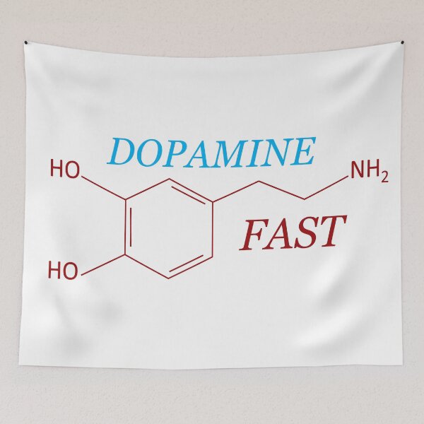 Item preview, Dopamine fast molecule structure chemist structural formula designed and sold by Alexaltay.