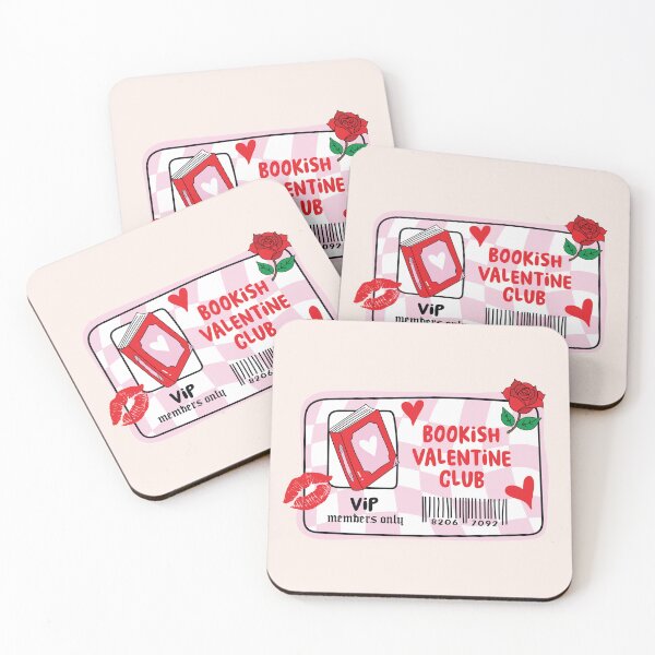 Item preview, Bookish Valentine Club designed and sold by kjanedesigns.