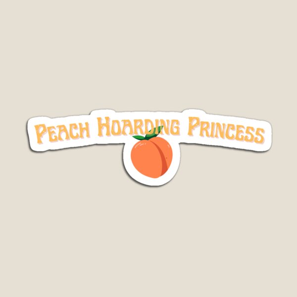 Item preview, Peach Hoarding Princess designed and sold by lukalock.
