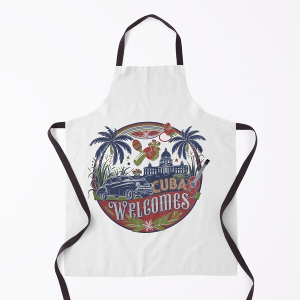 Item preview, Cuba Welcomes Flag Map Havana, cigars, rum designed and sold by AnimalsDH305.