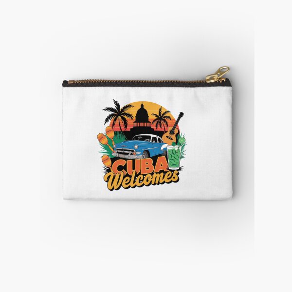 Item preview, Cuba Welcomes Flag Map Havana, cigars, rum designed and sold by AnimalsDH305.