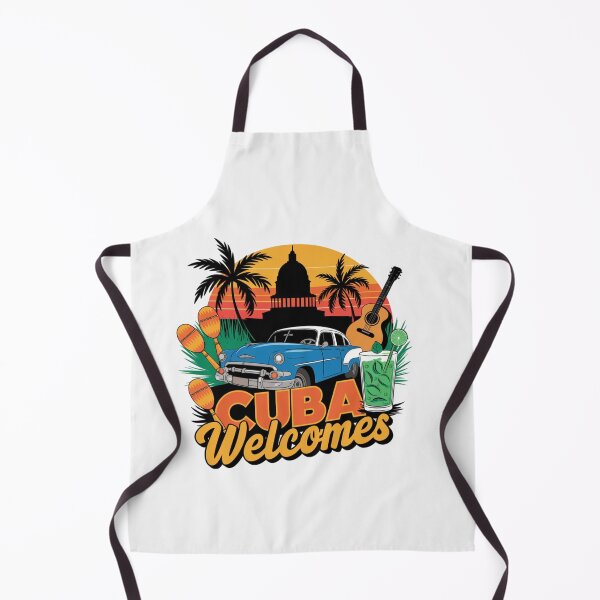 Item preview, Cuba Welcomes Flag Map Havana, cigars, rum designed and sold by AnimalsDH305.