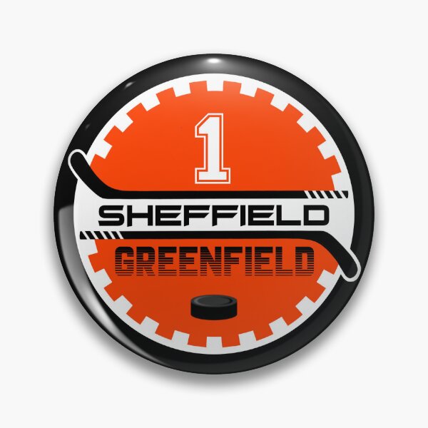 Item preview, Sheffield Steelers Ice Hockey Cog - 1 Greenfield  designed and sold by Tarantula Design Co. .