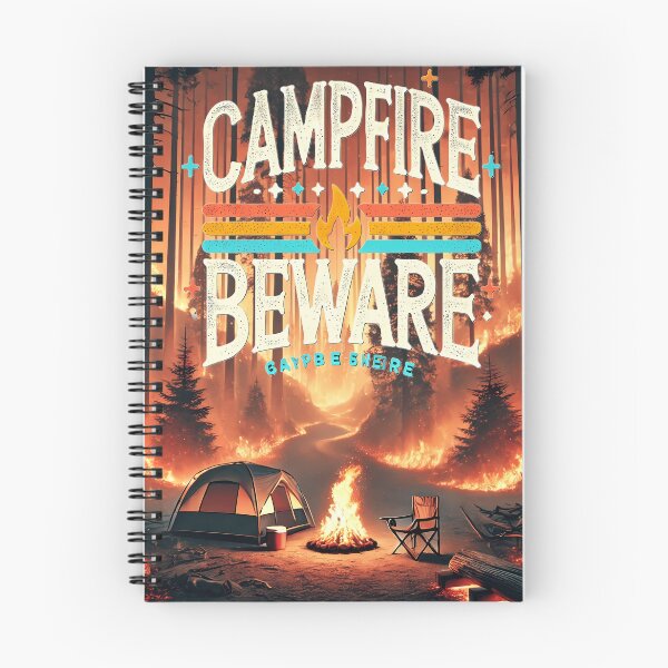 Item preview, Campfire Beware - Wildfire Awareness Design   designed and sold by aminz4.