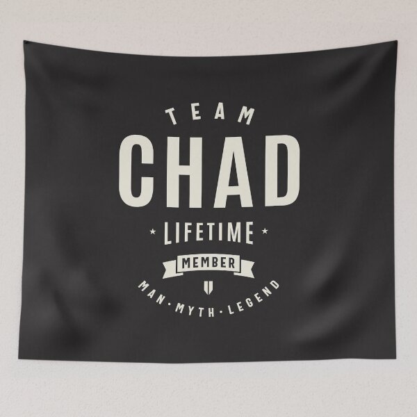 Item preview, Team Chad Lifetime Member Funny Name Chad designed and sold by cidolopez.