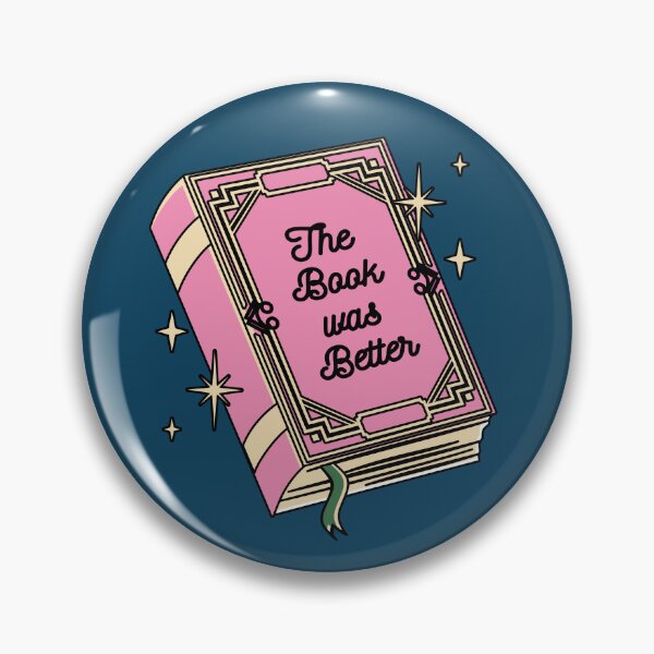 Item preview, Copy of The Book was Better Illustrated Bookish Type  designed and sold by Magyarmelcsi Illustration.