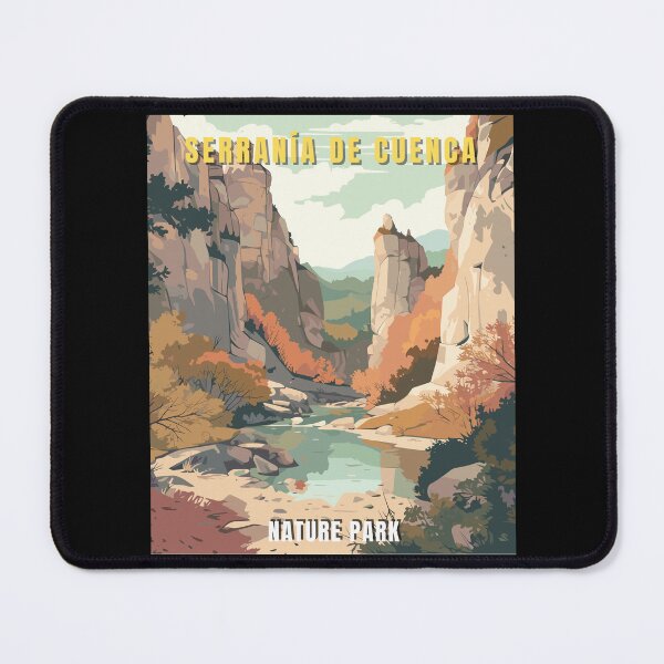 Item preview, Serrania de Cuenca Nature Park in Cuenca Spain Art Travel  designed and sold by MaateoDesign.