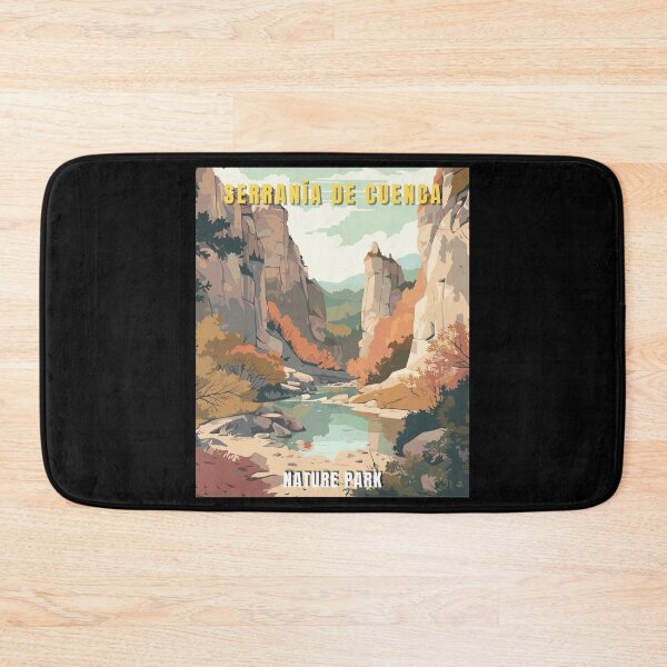 Item preview, Serrania de Cuenca Nature Park in Cuenca Spain Art Travel  designed and sold by MaateoDesign.