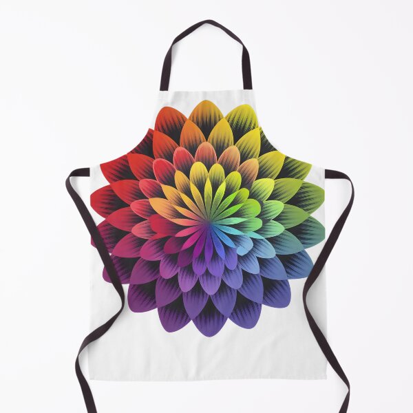 Item preview, Hypnotic flower: colorful flower designed and sold by wzetart.