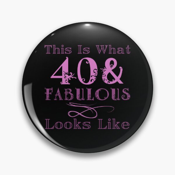 Item preview, Fabulous 40th Birthday For Her designed and sold by thepixelgarden.
