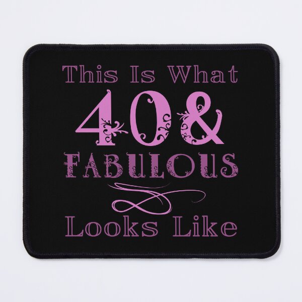Item preview, Fabulous 40th Birthday For Her designed and sold by thepixelgarden.