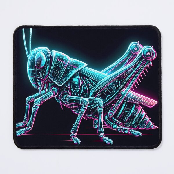 Item preview, 057 - Cyberpunk Grasshopper designed and sold by GoLayout.