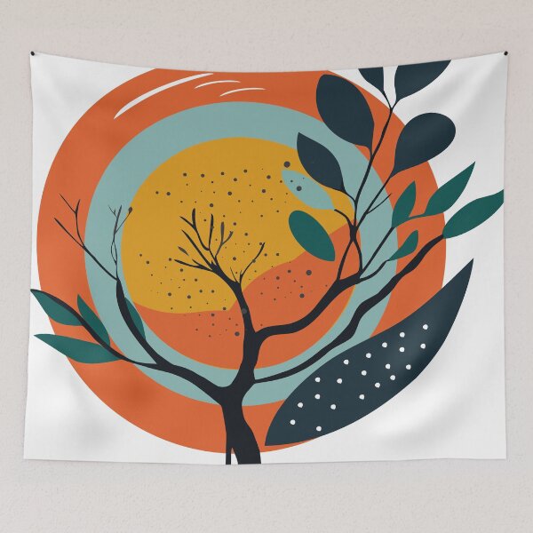 Item preview, Tree Art Printable Illustrator designed and sold by Artist300DPI.