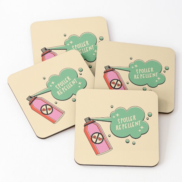 Item preview, Spoiler Repellent Bookish Type  designed and sold by Magyarmelcsi Illustration.