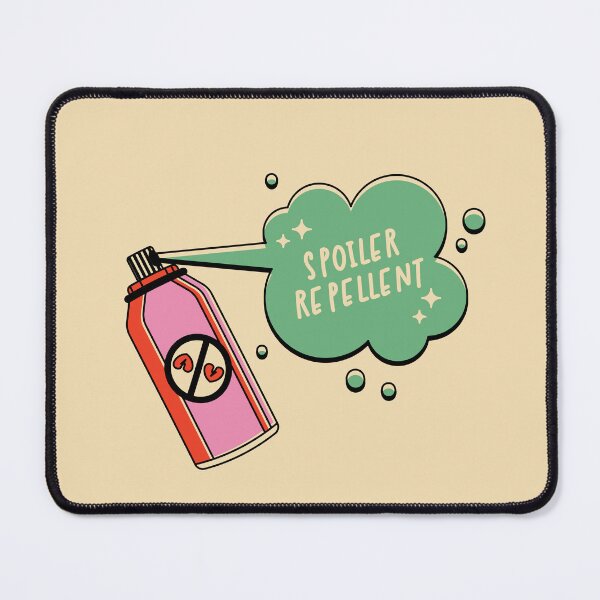 Item preview, Spoiler Repellent Bookish Type  designed and sold by Magyarmelcsi Illustration.
