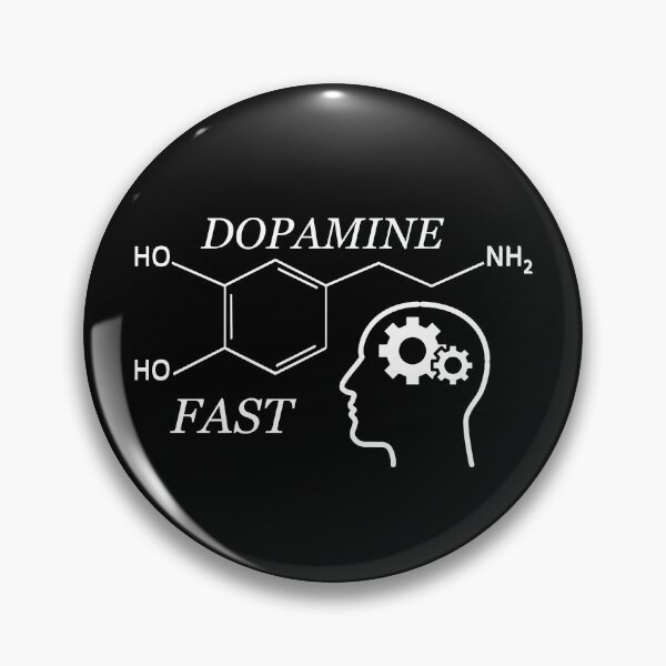 Item preview, Dopamine fast molecule structure chemist structural formula designed and sold by Alexaltay.