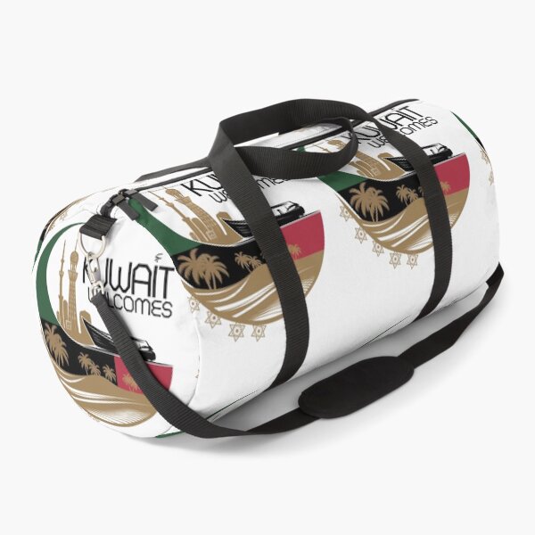 Item preview, Kuwait Welcomes Flag Map Kuwait City, Persian  designed and sold by AnimalsDH305.