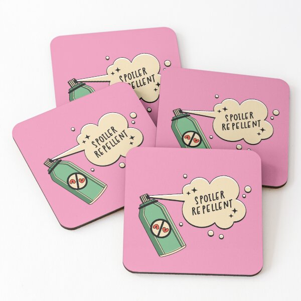 Item preview, Spoiler Repellent Bookish Type  designed and sold by Magyarmelcsi Illustration.
