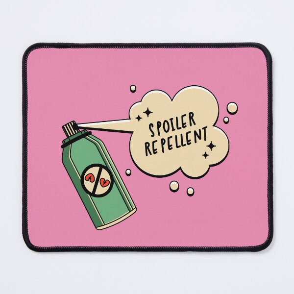 Item preview, Spoiler Repellent Bookish Type designed and sold by Magyarmelcsi Illustration.