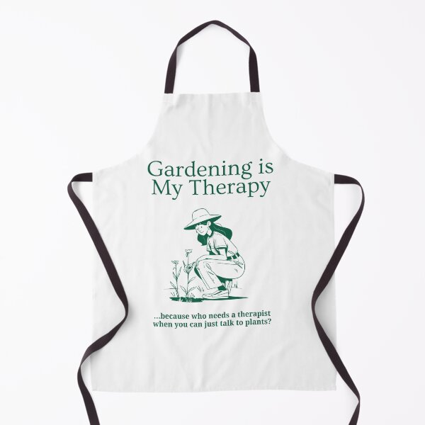 Item preview, Gardening is My Therapy , Therapy in the Garden designed and sold by sarcastic-gift.