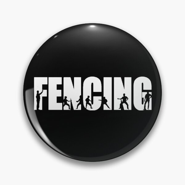 Item preview, Dynamic Fencing Silhouette Design Gifts designed and sold by Maniutek.