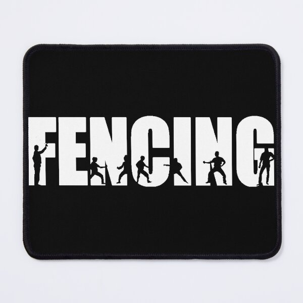 Item preview, Dynamic Fencing Silhouette Design Gifts designed and sold by Maniutek.