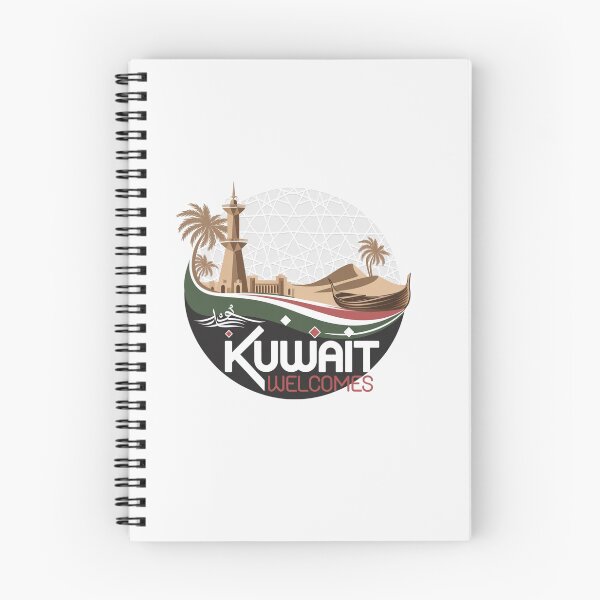 Item preview, Kuwait Welcomes Flag Map Kuwait City, Persian  designed and sold by AnimalsDH305.