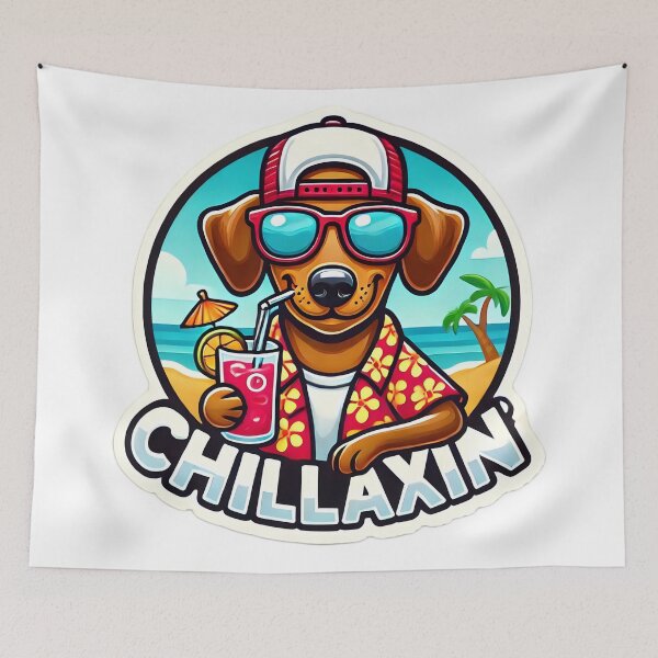 Item preview, Chillaxin' Dog designed and sold by XaviChateau.