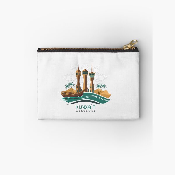Item preview, Kuwait Welcomes Flag Map Kuwait City, Persian  designed and sold by AnimalsDH305.