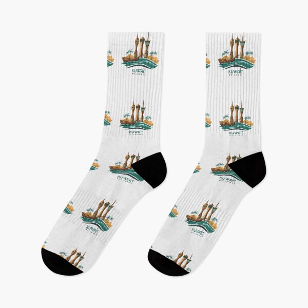 Item preview, Kuwait Welcomes Flag Map Kuwait City, Persian  designed and sold by AnimalsDH305.