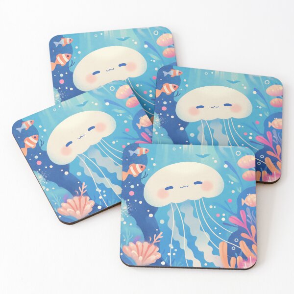 Item preview, A Happy Jellyfish Paradise designed and sold by AshiraCreations.