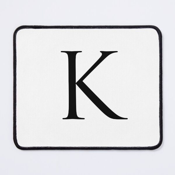 Item preview, Capital Letter K - Stylish Serif Font (Black) designed and sold by STUDIO-72.