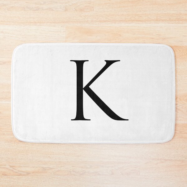 Item preview, Capital Letter K - Stylish Serif Font (Black) designed and sold by STUDIO-72.