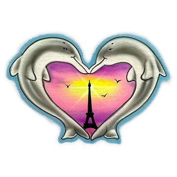 入荷now 安全 - Tower Eiffel Heart Dolphin Stray <MAXIDENT> Kids コレクション