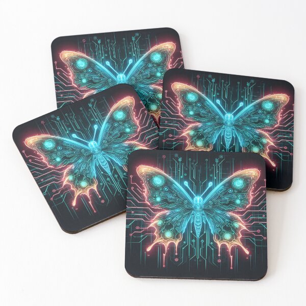 Item preview, 059 - Cyberpunk Butterfly designed and sold by GoLayout.