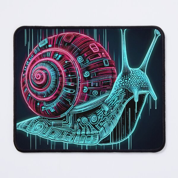 Item preview, 060 - Cyberpunk Snail designed and sold by GoLayout.