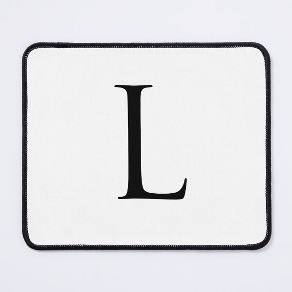 Item preview, Capital Letter L - Stylish Serif Font (Black) designed and sold by STUDIO-72.